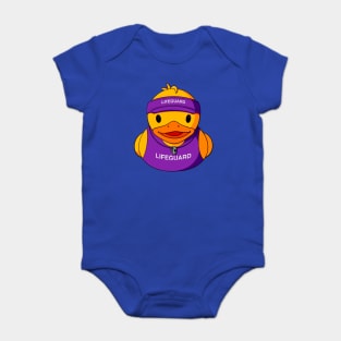 Lifeguard Rubber Duck Baby Bodysuit
